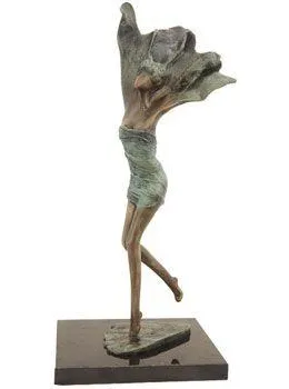 Exultant II - Sculpture - Bronze