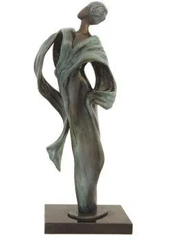 Deep Within Me IV - Sculpture - Bronze
