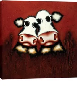 From Me To Moo - Box Canvas