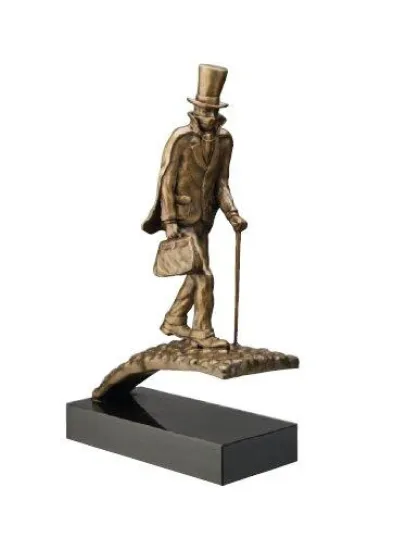 Stranger Comes To Town - Bronze Stranger Comes To Town - Bronze