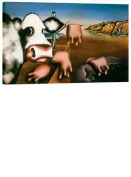 The Persistence Of Moomory - Box Canvas
