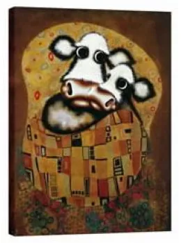 The Smooch - Box Canvas