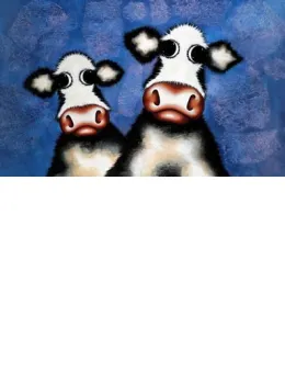 Moo You Lookin At? - Box Canvas