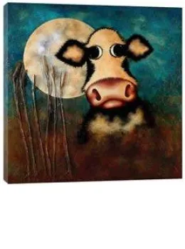 Harvest Mooon - Box Canvas