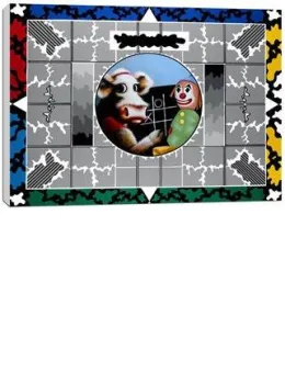 Bovine Broadcasting Company - Box Canvas
