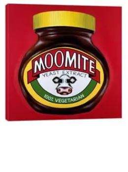 Moomite (Marmite Jar) - Box Canvas
