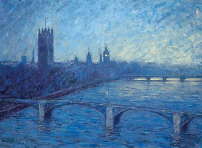 Impressions of London - Canvas With Slip Impressions of London - Canvas With Slip