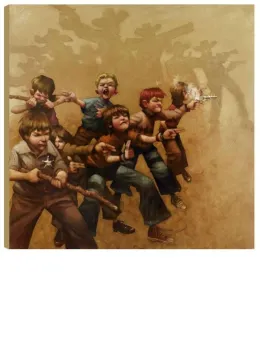 Guns Of The Magnificent Seven - Box Canvas