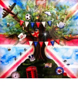 Best Of British - St George's Day - Black Framed