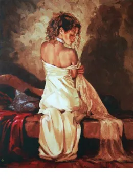 Satin And Pearls I - Framed