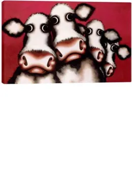 Me Moo & The Udders - Box Canvas